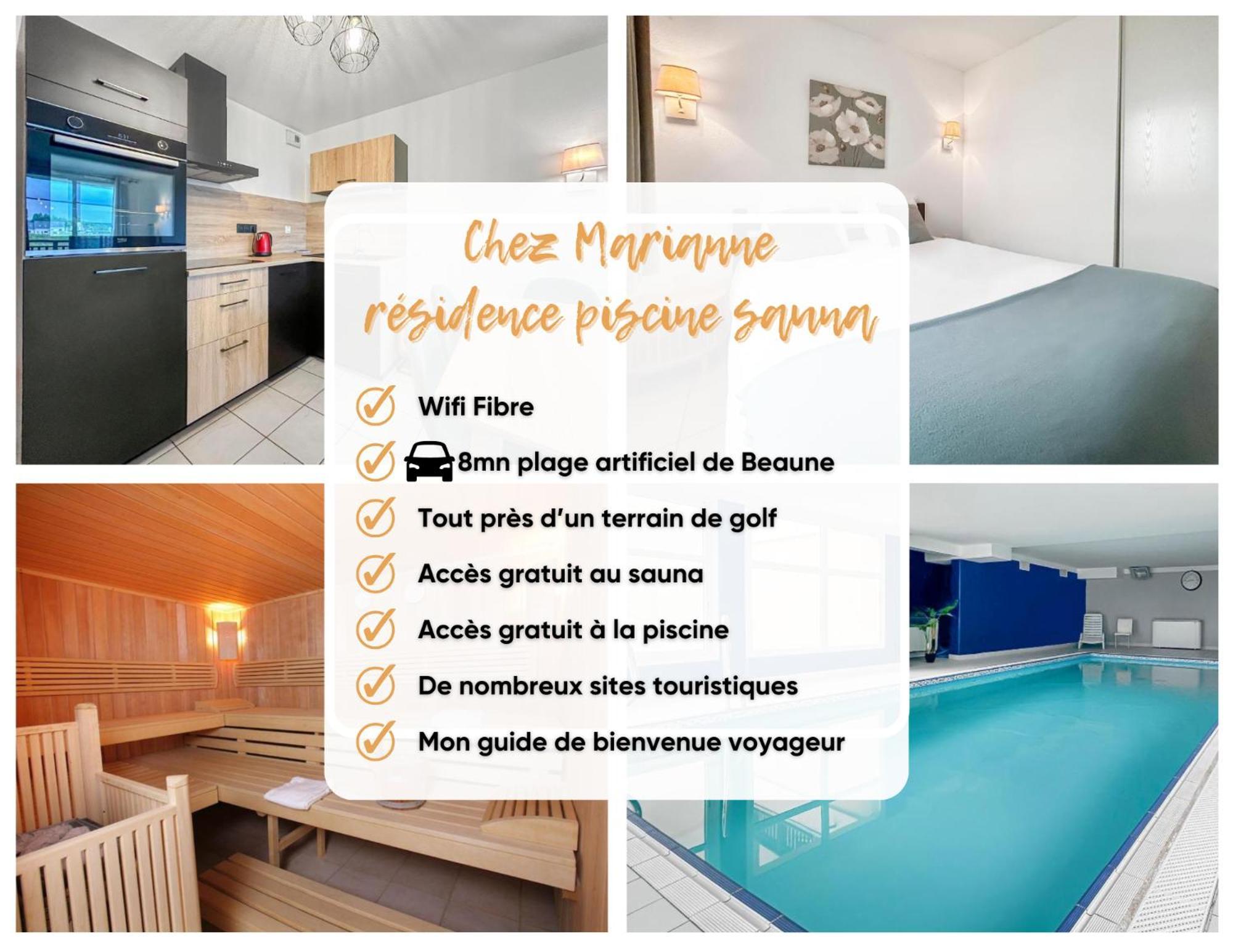 Chez Marianne Piscine Sauna Apartment Levernois